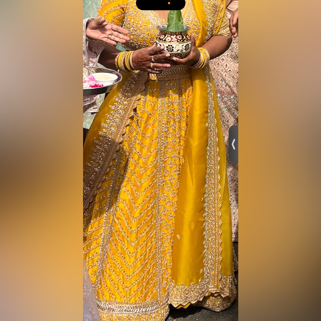 Yellow Lehenga